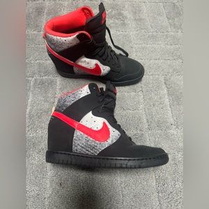 Nike hidden wedge high tops